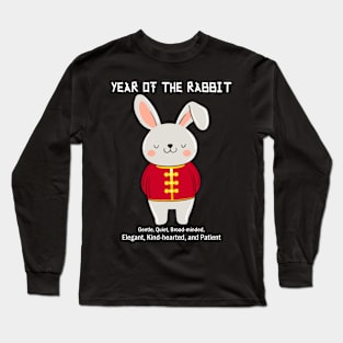 Year Of The Rabbit 2023 Zodiac Happy Chinese New Year 2023 Long Sleeve T-Shirt